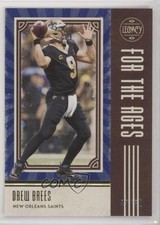 2020 Panini Legacy For the Ages Blue /50 Drew Brees #FTA-DB 4k8