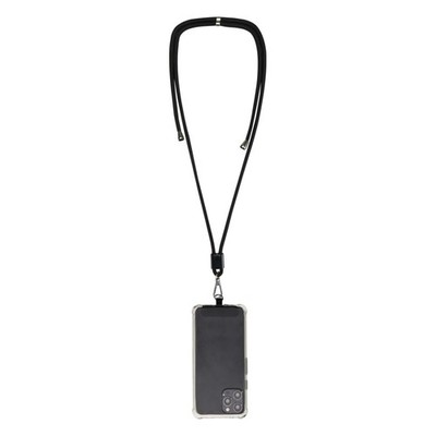Unbranded - Handyhalterung Lanyard, anpassbar, recyceltes Material (PF5055)
