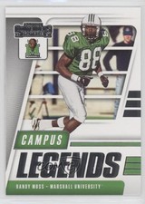 2021 Panini Contenders Draft Picks Campus Legends Randy Moss #20 HOF 0c6