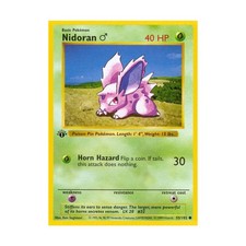 Nidoran [1st Edition] #55 Prices | Pokemon Base Set | Pokemon Cards