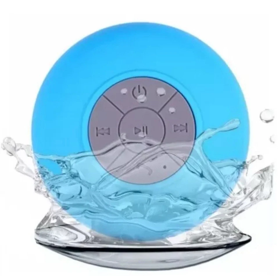 Altavoz Bluetooth Portátil Impermeable Altavoz Inalámbrico Ducha Baño Altavoz Foto 4 de 4