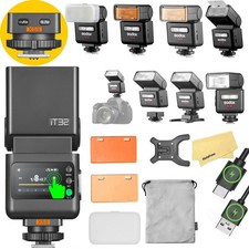GODOX iT32 TTL Rotatable Camera Flash with X5S Flash Trigger for Sony Cameras