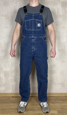 Carhartt WIP Bib Overall Denim Jeans Size 32 / 30