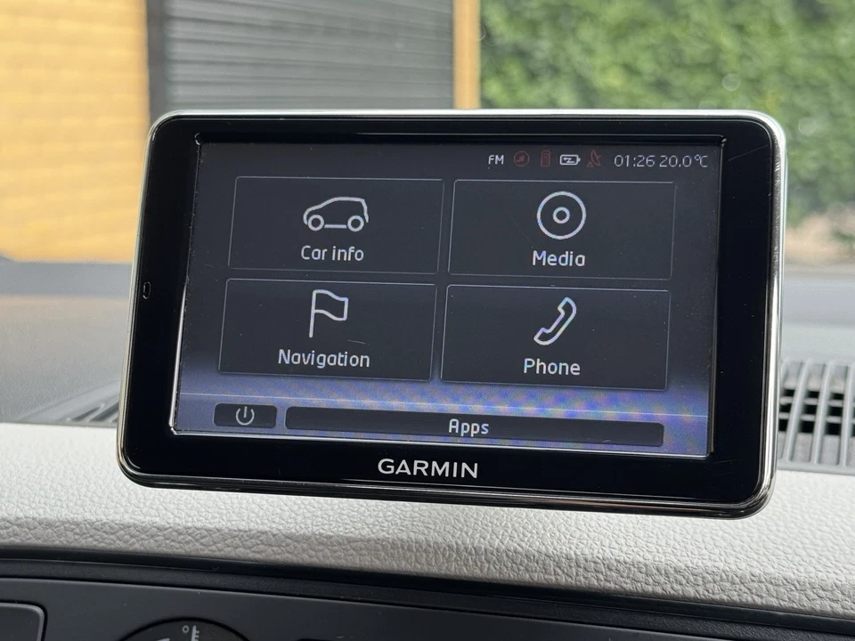 Genuine Seat Ibiza / Mii Garmin Satellite Navigation Sat Nav Screen & Cradle - Image 3 of 4