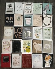 Minted Greeting Cards Art Home Stationery Lot 25 Cards 2 Birthday Wedding Baby