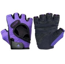 New Harbinger Women's Flex Fit Weight Exercise Workout Gloves - Size M Purple