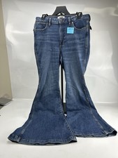 Wrangler Bell Bottom Jeans 29x32 Vintage 70s USA Distressed Flare