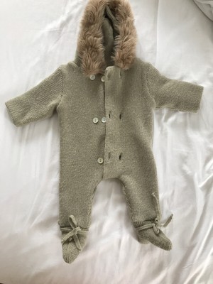mebi knitted pram suit