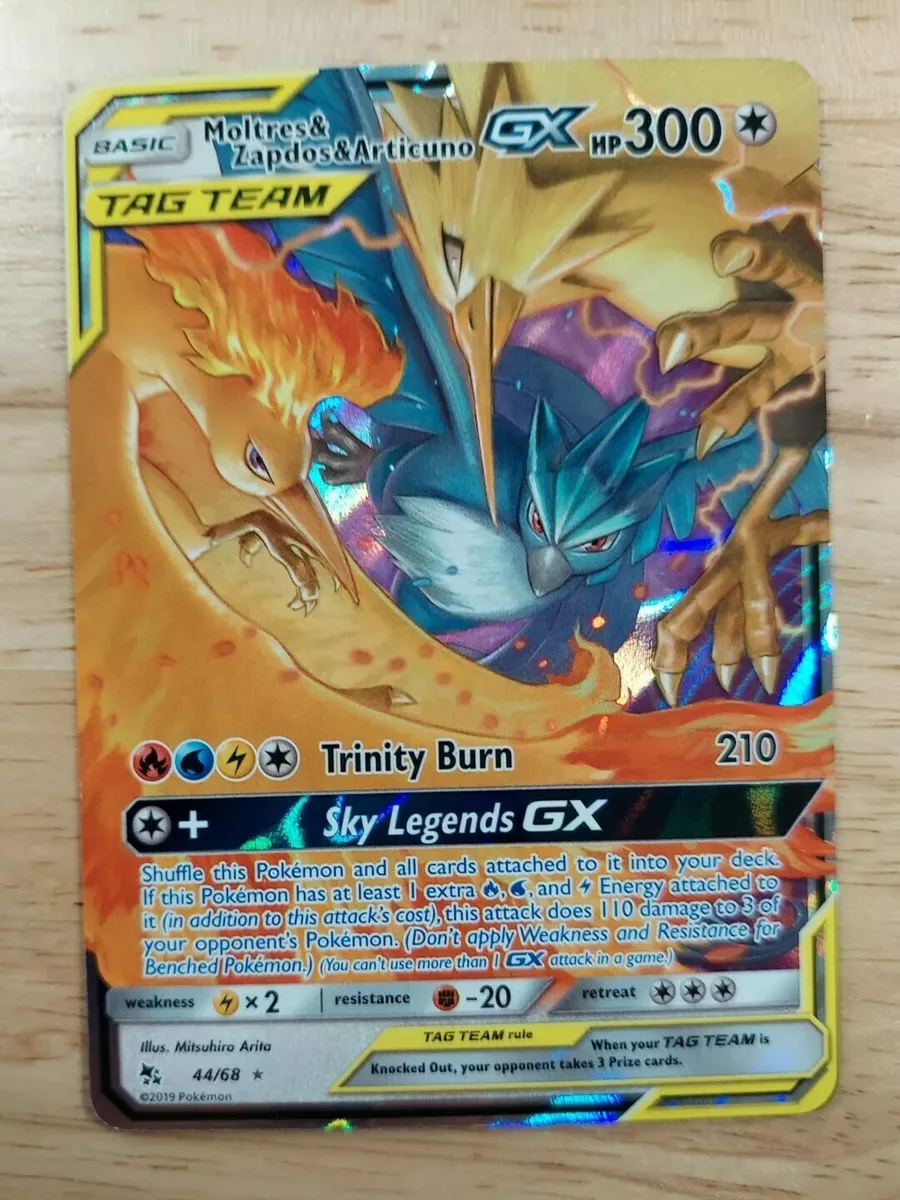 Articuno-GX Hidden Fates Pokemon Card