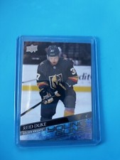2020-21 UPPER DECK YOUNG GUNS #202 REID DUKE RC ROOKIE VEGAS GOLDEN KNIGHTS