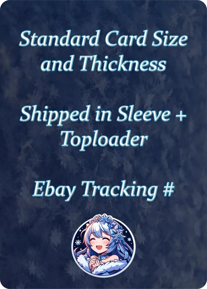 Yuna - Noble Hierarch - Fanart 无边框风格卡适用于 EDH / Playtest - FFX — 第 2/2 张图片