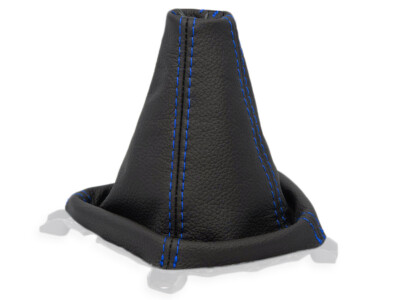 Gear Stick Gaiter For Hyundai I20 2008-2014 Genuine Leather White Stitching | UK - View #7