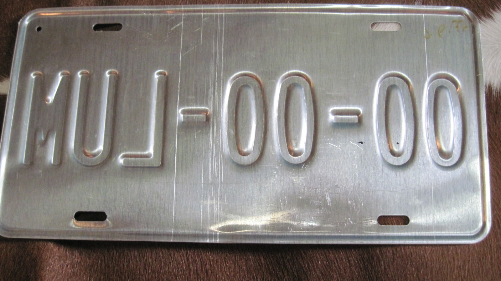 Morelos Mexico Beautiful Taxi sample license plate. eBay