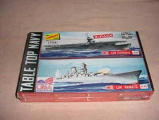 Lindberg ,1/1200 , Tabletop Navy - Japanese Yamato/Zuikaku (2) MODEL KIT # HL424