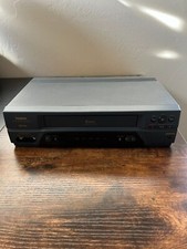 Symphonic SL2840 4-Head VCR Video Cassette Recorder VHS HQ Tape Player TESTED