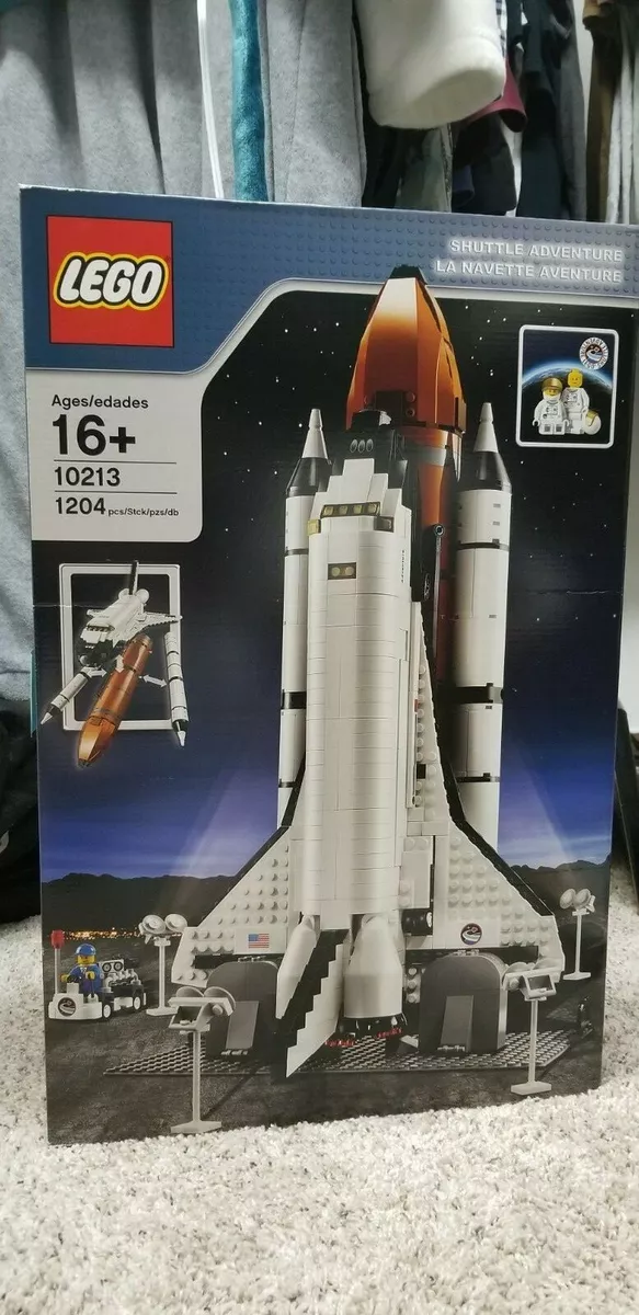 Lego SPACE SHUTTLE ADVENTURE 10213 (Retired)- SEALED BOX + Service Pack