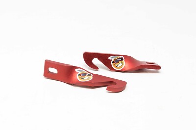 Easy Cool RED Door Latches * Polaris RZR 2014 to 2023. Keeps Your Ride Cool!