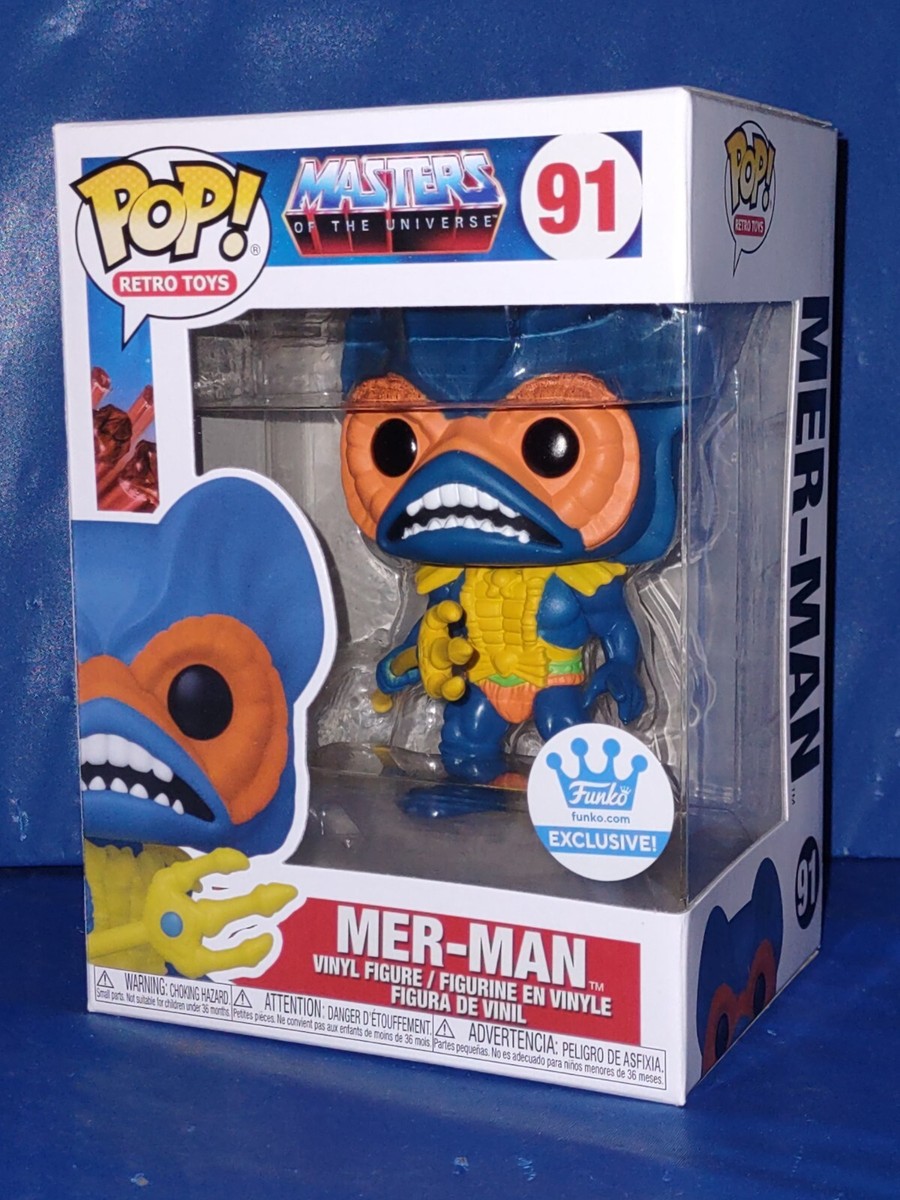 MASTERS OF THE UNIVERSE EXCLUSIVE MER-MAN FUNKO POP VINYL FIGURE