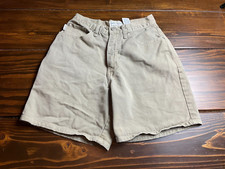 Arizon Jean Co. Denim Shorts Women's Size 7 Greenish Mom Jeans High Rise Pockets