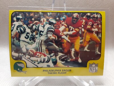 1978 Fleer Team Action Philadelphia Eagles Taking Flight #41 