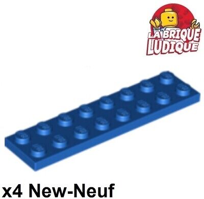 Lego 10 X Plate Plate Flat 3034 Yellow 2x8