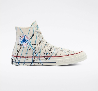 Converse Chuck Taylor All-Star 70 Hi Archive Paint Splatter Shoes 170802C