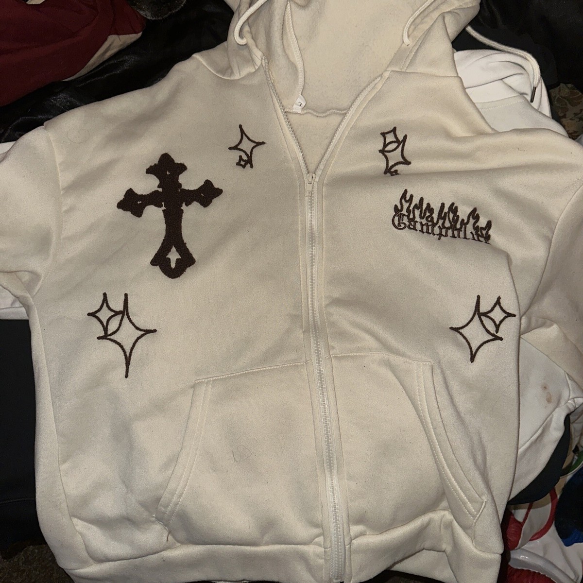 Y2K White Jacket | eBay