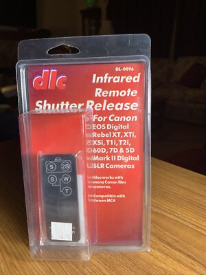 DLC DL-0096 Infrared Remote Shutter Release for Canon Cameras RC6 RC4 rc-6 rc-4