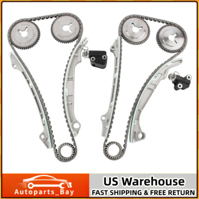 Timing Chain Kit for 2004-2010 Infiniti QX56 Nissan Armada Pathfinder Titan 5.6L