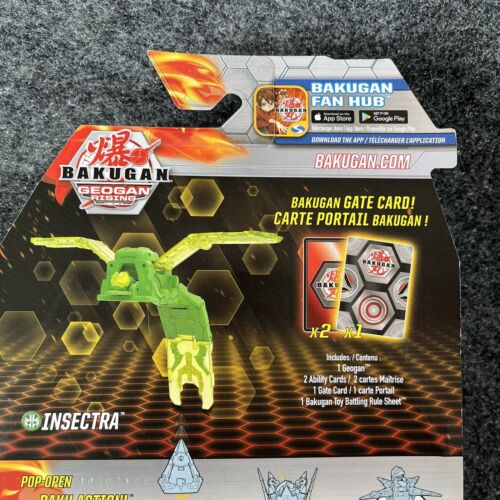 Bakugan Geogan Rising: VILOCH Combiner INSECTRA grün NEU FABRIKVERSIEGELT - Bild 7 von 7