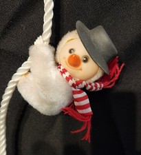 Vintage Clip-On Snow Man Pencil or stethoscope whatever needs a Clip-On