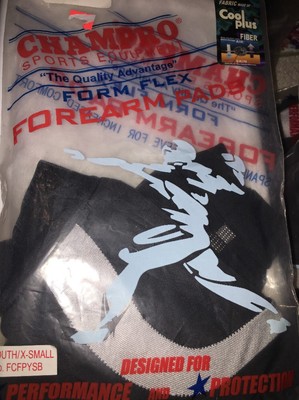 1 Paar Champro Nip Form Flex Unterarm Pad Pee Wee Cool Plus Spandex Mesh-Ship