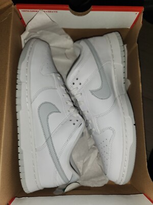 Brand new Mens Nike platinum grey  size9.5 - Nike Dunk Low Premium 