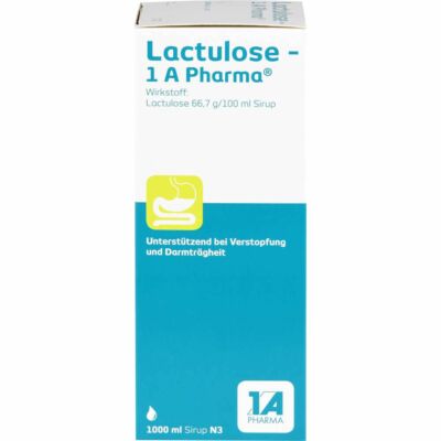 LACTULOSE-1A Pharma Sirup 1000 ml PZN01418948