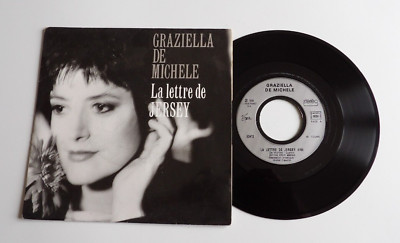 45 TOURS GRAZIELLA DE MICHELE LA LETTRE DE JERSEY