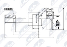 Joints Suzuki JIMNY