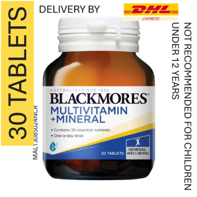 BLACKMORES Multivitamin Plus Mineral 30's