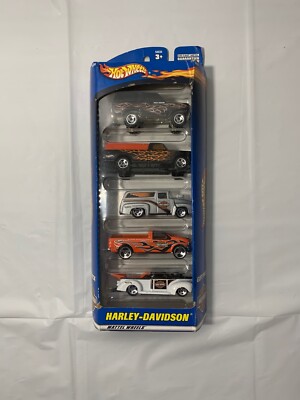 Hot Wheels Harley-Davidson 5 Car Gift Pack Set 1:64 *Fast Shipping