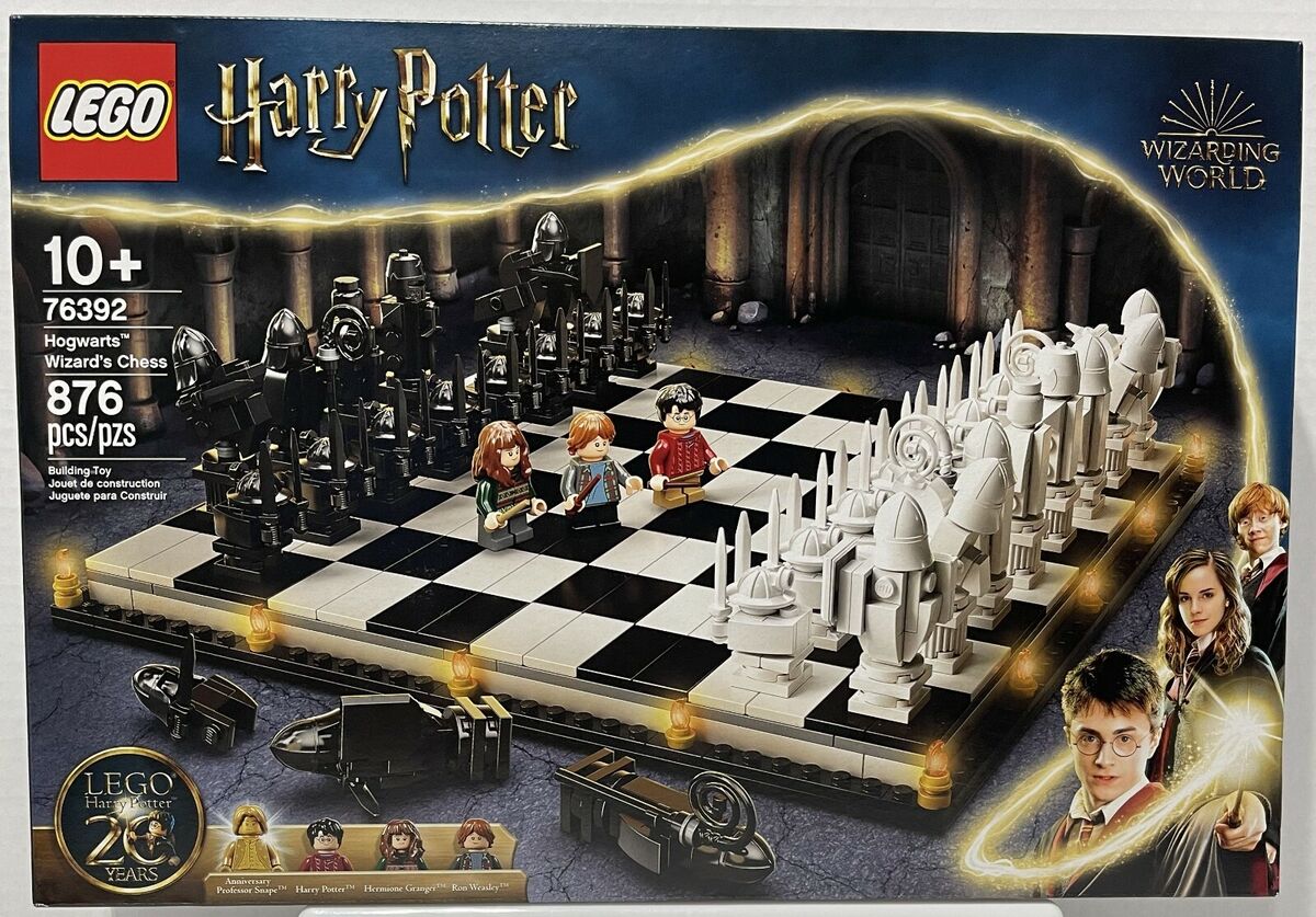 Lego Harry Potter 76392 Hogwarts Wizard´s Chess - LEGO Speed Build Review 