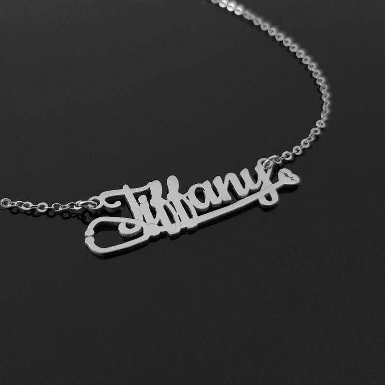 Tiffany nurse hotsell necklace