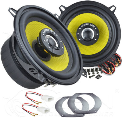 GROUND ZERO LAUTSPRECHER für MAZDA 626 IV Typ GE 1992-1997 Front Tür 110W #BFPE