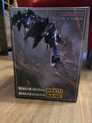 Transformers Third Party X Transbots Wrath & Bane Set (not Sweeps) komplett!