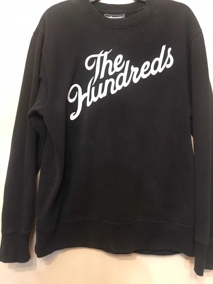The Hundreds Forever Logo Black Sweatshirt Crew Neck RN 120720