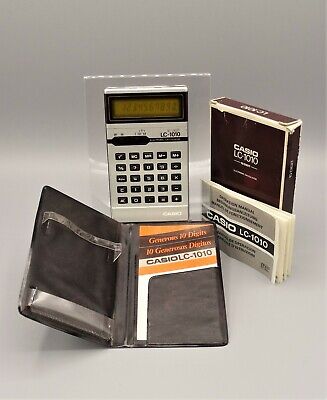 Comprar Calculadora Casio LC-1010  Calculadora Vintage, Antigua Año 1979