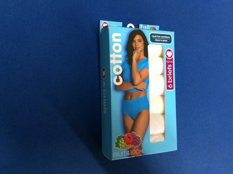 Ropa interior para mujer: Fruit of the Loom Beyond suave o algodón elástico varios 6 paquetes Foto 3 de 4