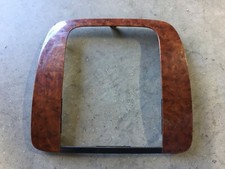 2007-2014 Tahoe Yukon Silverado Dash Radio Bezel Trim Wood Grain Oem