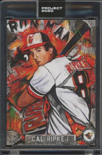 Topps Project 2020 #205 CAL RIPKEN JR by Andrew Thiele