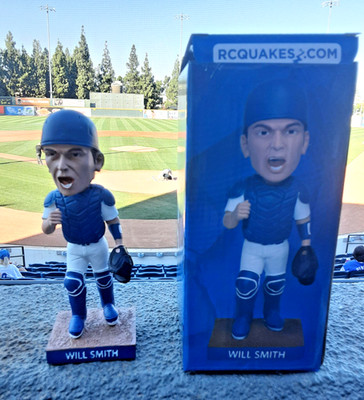 Will Smith 2024 WORLD SERIES LAST OUT 2025 Quakes SGA Bobblehead NIB
