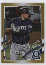 2021 Topps Update Rookie Debut Gold Foil Evan White #US73 2g8