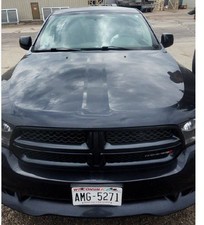 Passenger Headlight Halogen Black Bezel Fits 11-13 Durango 4426940